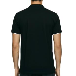 Polo Noir Homme Lee Cooper GLC2047 vue 0
