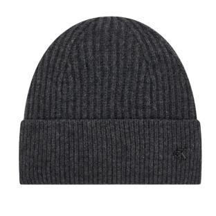 Bonnet Gris Foncé Femme Calvin Klein Jeans Ck Metal Wool vue 0