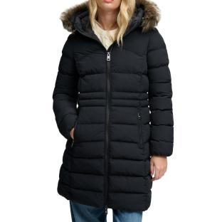 Doudoune Noire Femme Superdry Hoods vue 0