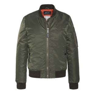 Schott Women's Khaki Bomber JET17W Photo of the Espace des Marques %store% store - view of %key%