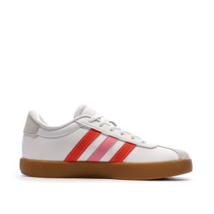 Women's White/Rose Sneakers Adidas Vl Court 3.0 K Photo of the Espace des Marques %store% store - view of %key%