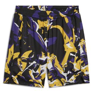 Puma Rival Rage Herren Shorts Schwarz/Gelb Ansicht 0