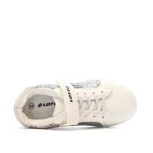 Baskets Blanches Fille Lotto Plaisance vue 0
