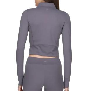 Veste de yoga Grise Femme Soul Studio Basic vue 0