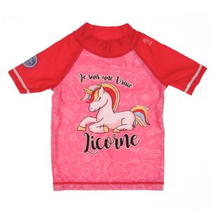 Lycra UV-Schutz Rose Mädchen Arclo Einhorn Ansicht 0