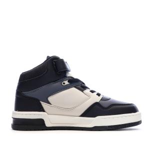 Baskets Marines/Noires/Blanches Garçon Rouge Umbro Olly Vlc vue 0