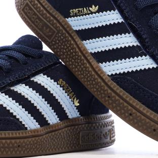 Baskets Marine/Bleu Garçon Adidas Handball Spezial vue 0