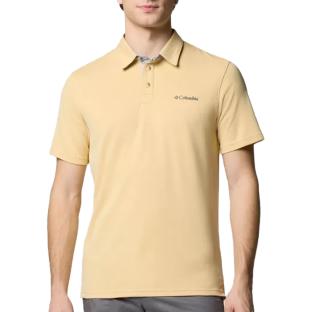 Polo Columbia Nelson Amarillo, Hombre ver 0
