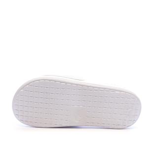 Claquettes Blanc Femme Lacoste Serve Slide 1.0 vue 0