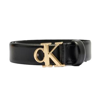 Schwarzer Gürtel Frau Calvin Klein Jeans Buckle Ansicht 0