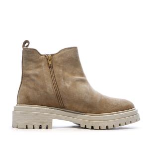 Bottines Taupe Femme Geox Iridea vue 0