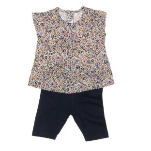 Girl's navy/white EOM Echoupa set Photo of the Espace des Marques %store% store - view of %key%