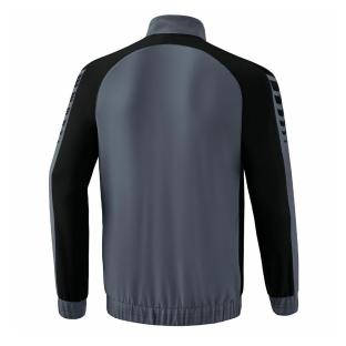 Chaqueta de presentación Erima Six Mujer Negro/Gris ver 0