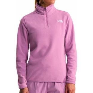 Polaire Rose Pale Femme The North Face 100 Glacier vue 0