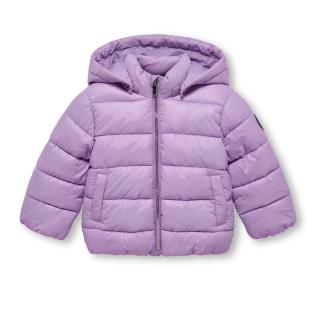 Doudoune Mauve Fille KIDS ONLY Quilted vue 0