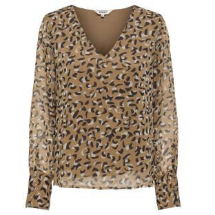 Bluse Braun Frau Only Tasha Otl Ansicht 0