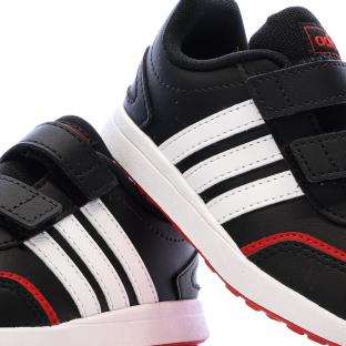 Baskets Noires Bébé/Garçon Adidas Vs Switch Base vue 0