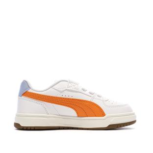 Puma Caven III Retro White/Orange Boys’ Trainers Photo of the Espace des Marques %store% store - view of %key%