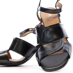 Sandales Noires Femme Geox Neraklia vue 0