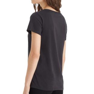 Women's Black Levi's Perfect Vneck T-Shirt Photo of the Espace des Marques %store% store - view of %key%