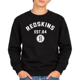 Schwarzes Sweatshirt für Jungen „Redskins SCR“ Ansicht 0