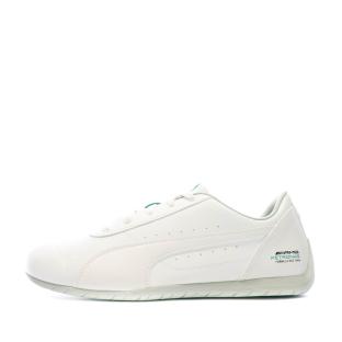 Baskets Blanc Homme Puma Mercedes Mapf1 Neo Cat vue 0