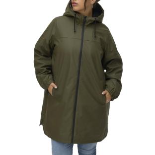 Veste Imperméable Kaki Vero Moda Teddy Coated vue 0