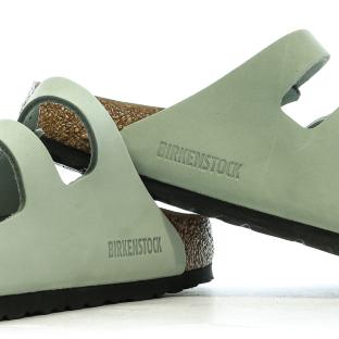 Sandales Vertes Femme Birkenstock Florida vue 0