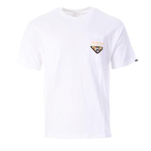 Camiseta hombre blanca Vans Snooker ver 0