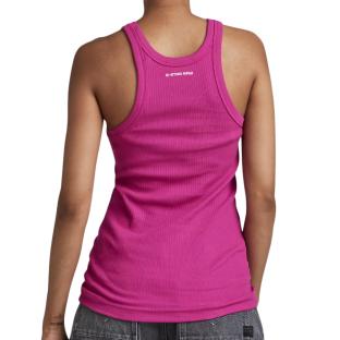 Débardeur Rose Femme G-Star Italian vue 0