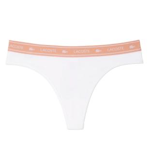 Lacoste Tanga Blanco/Rosa Mujer Más ver 0