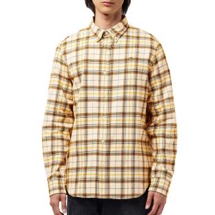 Kariertes Hemd Beige Herren Timberland Flannel Check Ansicht 0