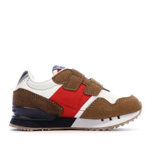 Baskets Marron Garçon Pepe jeans London Life vue 0