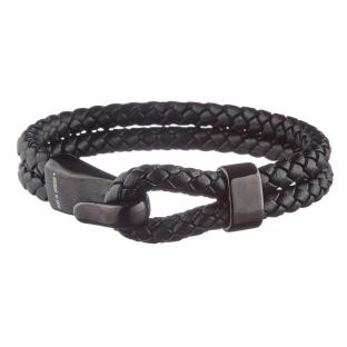 Bracelet Noir Geographical Norway 315011 vue 0