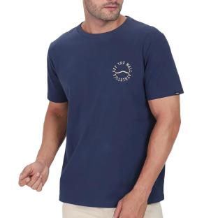 Camiseta azul marino para hombre Vans Relaxed ver 0