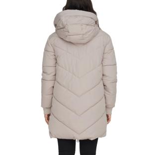 Women's Long Jacket Ecru JDY Padded Photo of the Espace des Marques %store% store - view of %key%