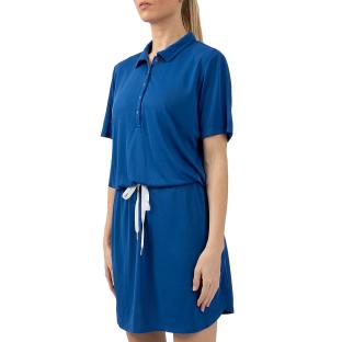 Blaues Damenkleid Sun Valley TRACE Ansicht 0