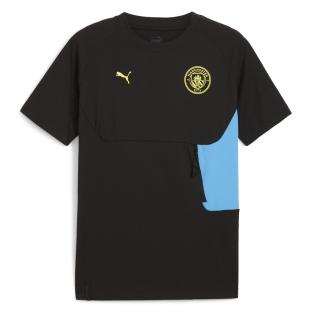 Manchester City T-shirt Noir Homme Puma Pocket vue 0