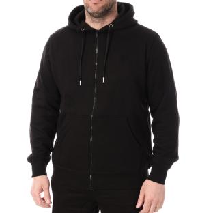 Sweat Zippé Noir Homme Lotto LT23 vue 0