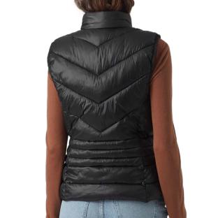 Women's black sleeveless down jacket Vero Moda Sorayasiv Photo of the Espace des Marques %store% store - view of %key%