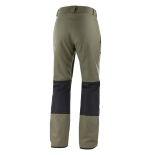 Pantalones de esquí verdes para mujer Salomon Bashley Puff ver 0