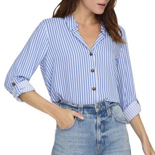 Chemise Bleu à Rayures Femme JDY Laurel vue 0