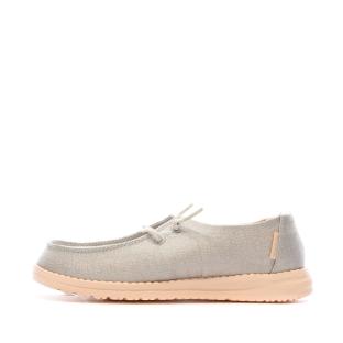 Hey Dude Wendy Silver Girl's Shoes Photo of the Espace des Marques %store% store - view of %key%