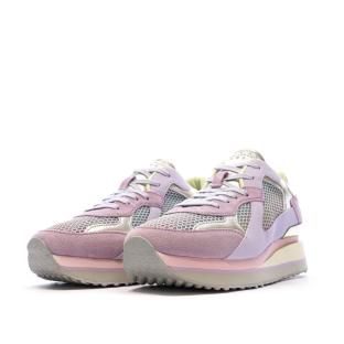 Zapatillas de deporte rosa/lila para mujer Replay GWS4M ver 0