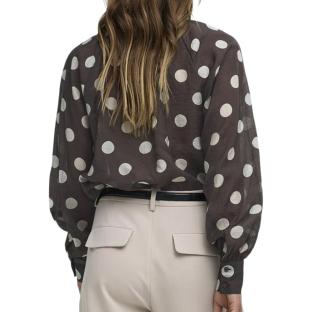 Blouse à pois Marron Femme JDY Fay vue 0