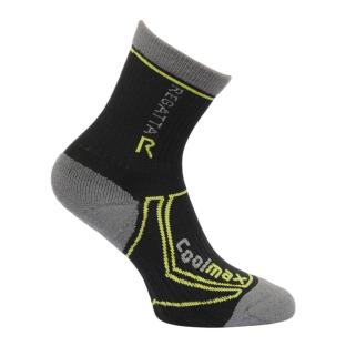 Pares de calcetines negros/grises/verdes para hombre Regatta, calcetines Coolmax ver 0