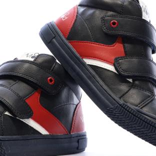 MOD8 Tifun Black/Red Boy's Sneakers 916380 Photo of the Espace des Marques %store% store - view of %key%