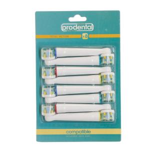x8 Brossettes de Rechange Prodental Total Action vue 0