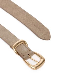 Gürtel Taupe Frau Calvin Klein Jeans 2 Piece Suede Ansicht 0