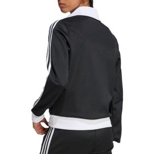 Schwarz Jacke Frau Adidas Beckenbauer Ansicht 0